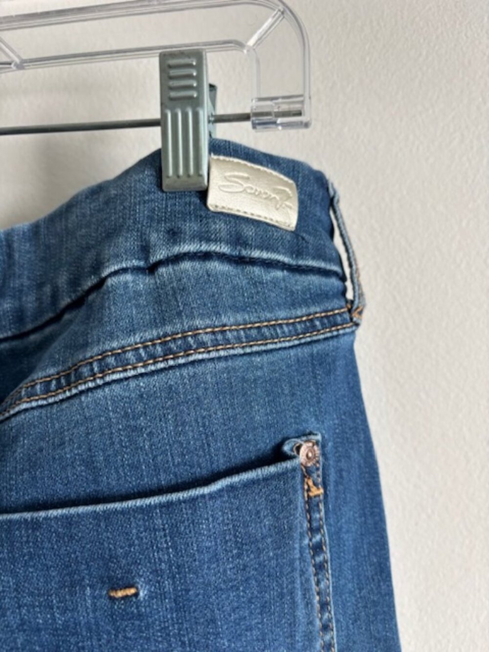 Seven7  Tummy Less Bootcut Jeans sized 16 - Picture 4 of 6
